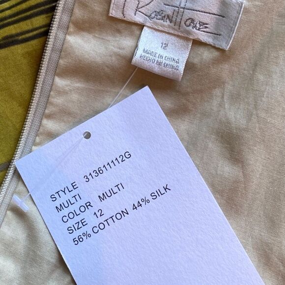 0149 Robin Howe Spaghetti Strap Dress Size 12 NWT - Picture 5 of 8